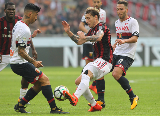 Kemenangan AC Milan Atas Genoa Dengan Skor 2-0